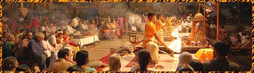 Evening Prayer at Ganges, Varanasi